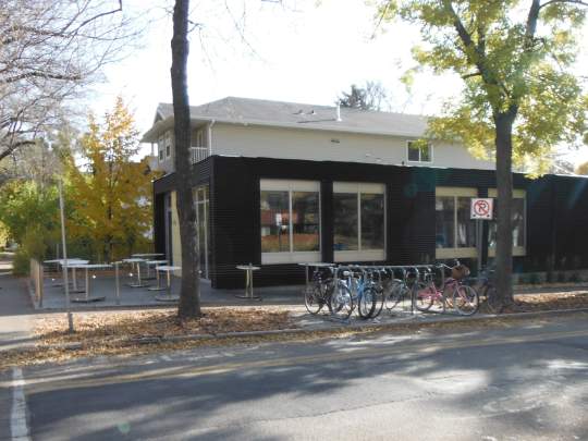 The bicycle friendly Leva Cafe