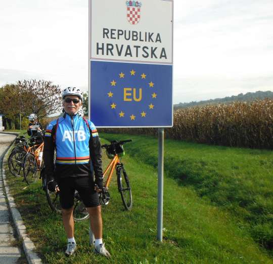 Entering Croatia (Hrvatska).